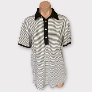 RLX Ralph Lauren Dallas Cowboys Golf Club Striped Performance Polo M